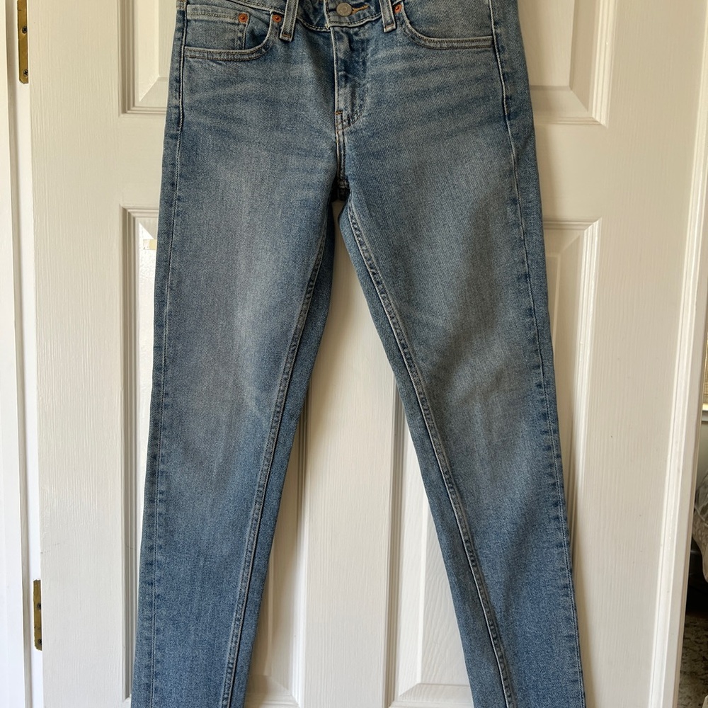 Levi's Altered 711 Skinny Jeans